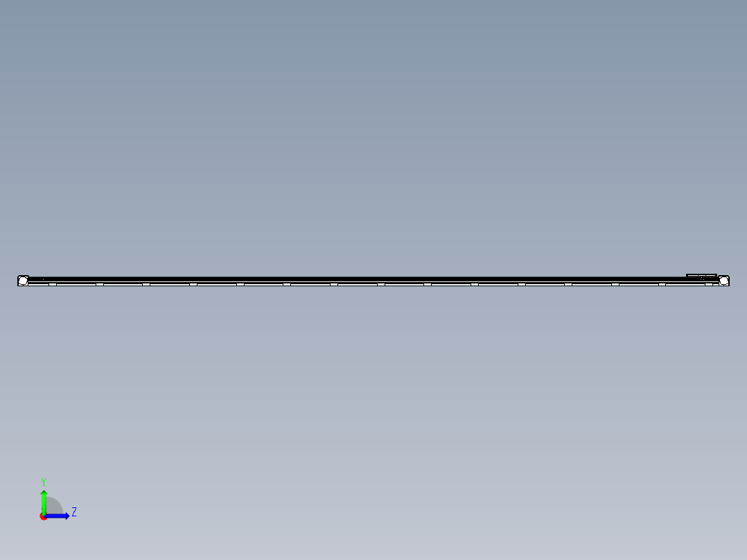 同步带滑台-欧规B8-L176-S5600-L-ZP40-D3-N5左视图