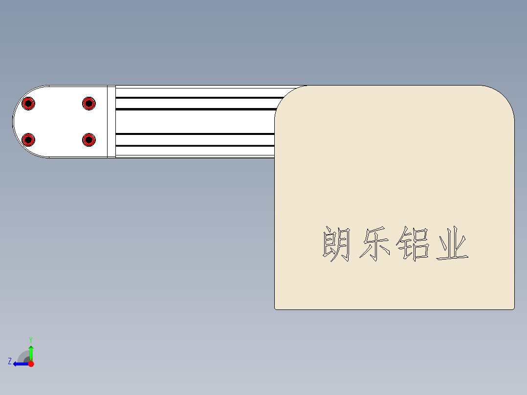 LE-XC3060-右边驱动经济型皮带线右视图