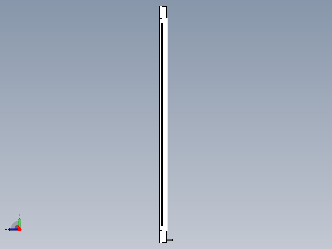 基恩士SL-V36H(S)_R_kc图纸模型右视图