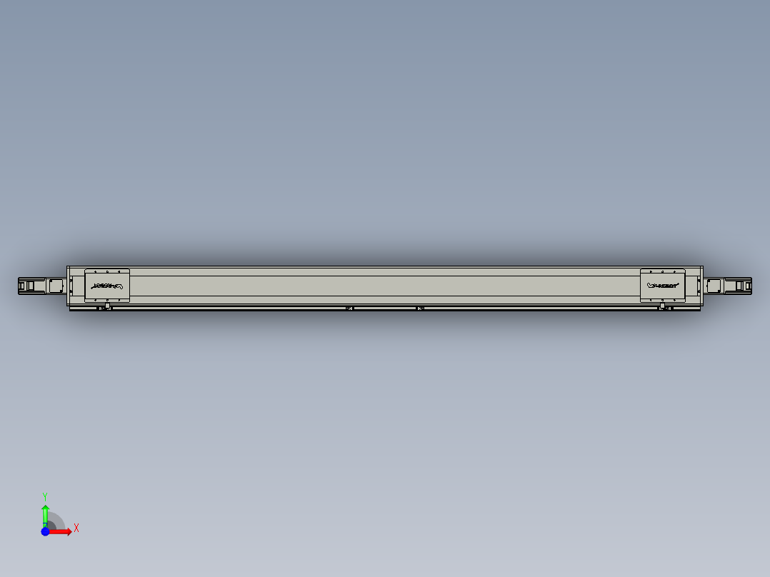 威洛博双电机滑台-VC14D2-S850-BC-P40-C6前视图
