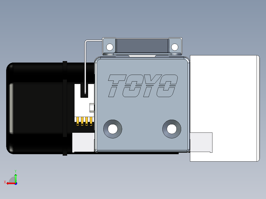 Toyo东佑达直线模组-M65-S-1500-L-M40-C4后视图