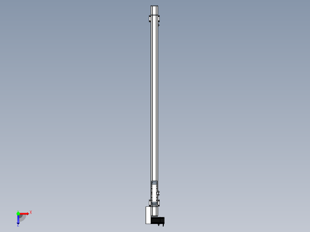 Toyo东佑达直线模组-M65-S-1500-L-M40-C4俯视图