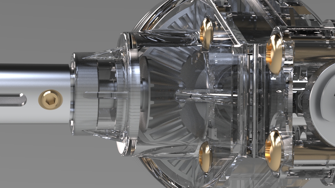 (田宫拖头)后差速器图纸