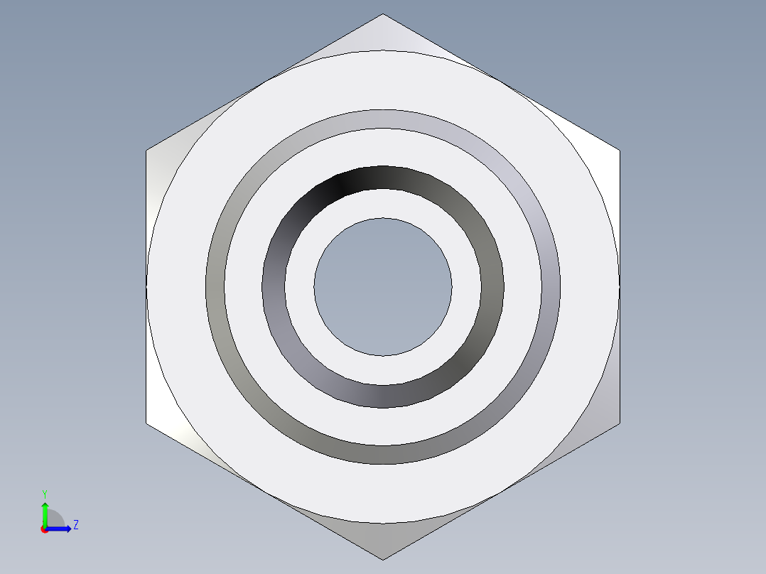 卡套式工业通用硬管接头EO_Bulkhead_union_SV10SOMDCF左视图