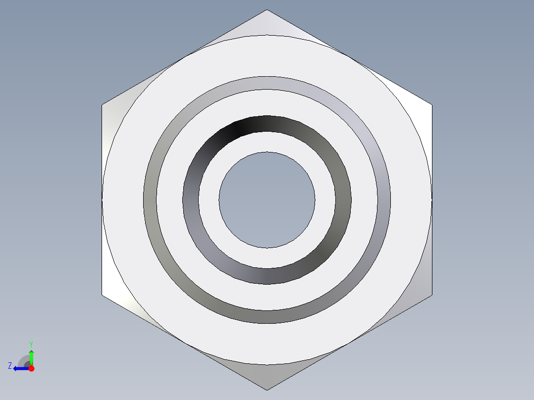 卡套式工业通用硬管接头EO_Bulkhead_union_SV10SOMDCF右视图