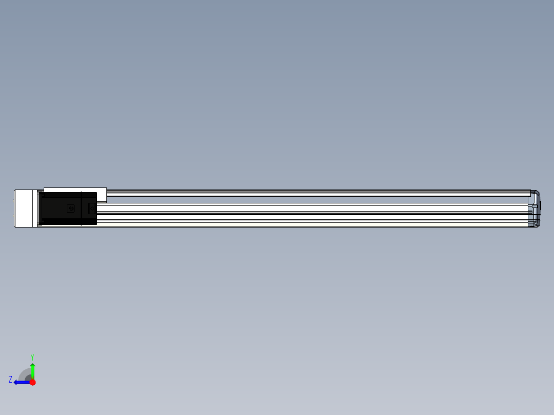 Toyo东佑达直线模组-ETH17-1000-BL-M75右视图