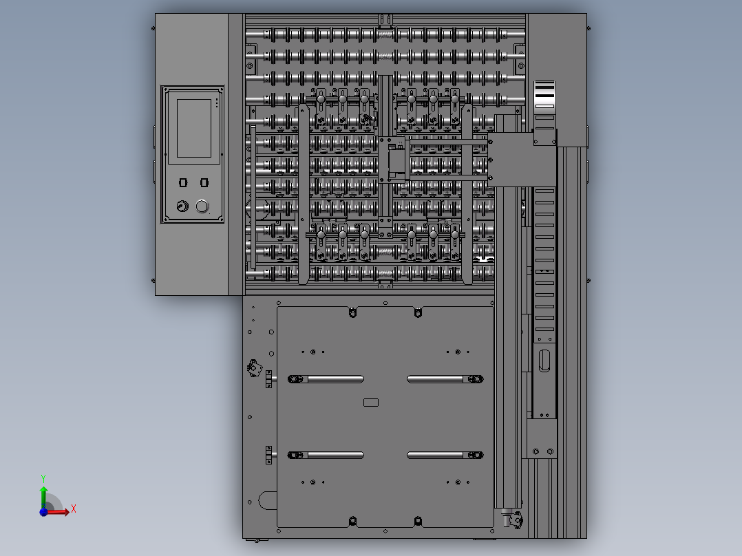 B01-板材堆垛机前视图