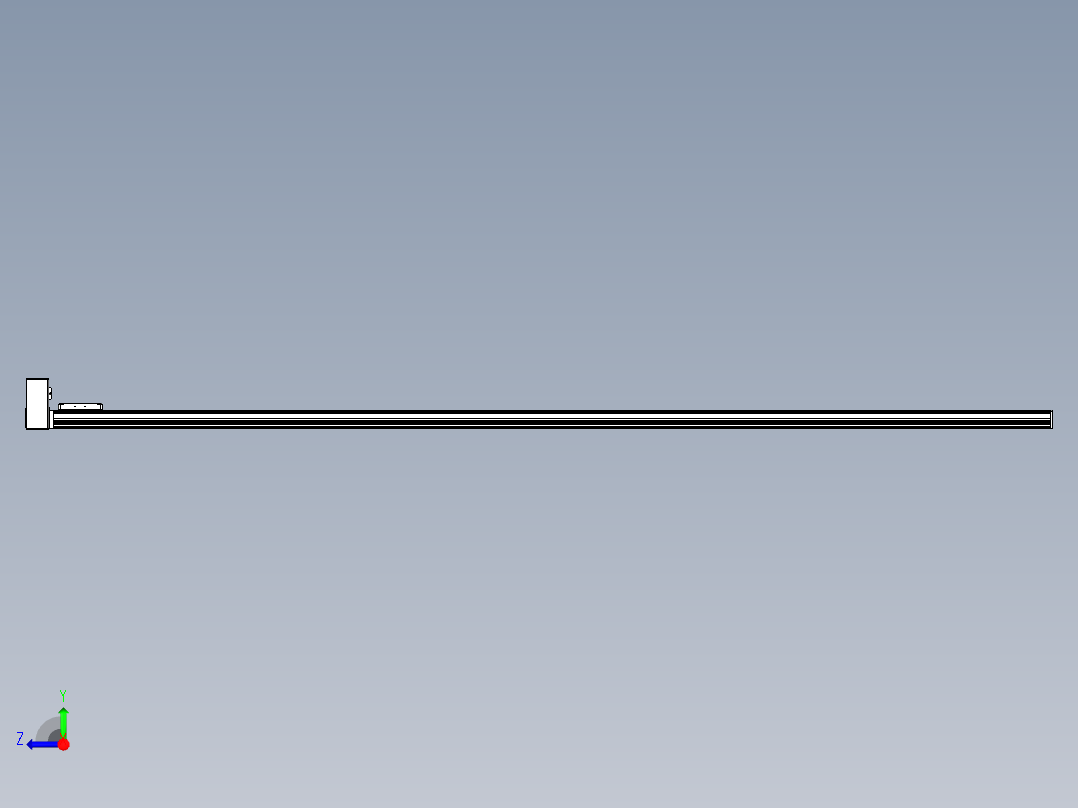 同步带全封闭直线模组TPA-HCB-105D-90-L2750-RU-C-P20-N3右视图