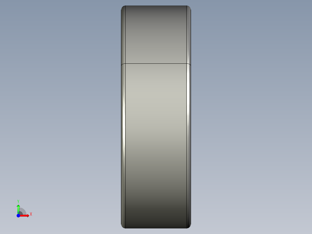 深沟球轴承6201前视图