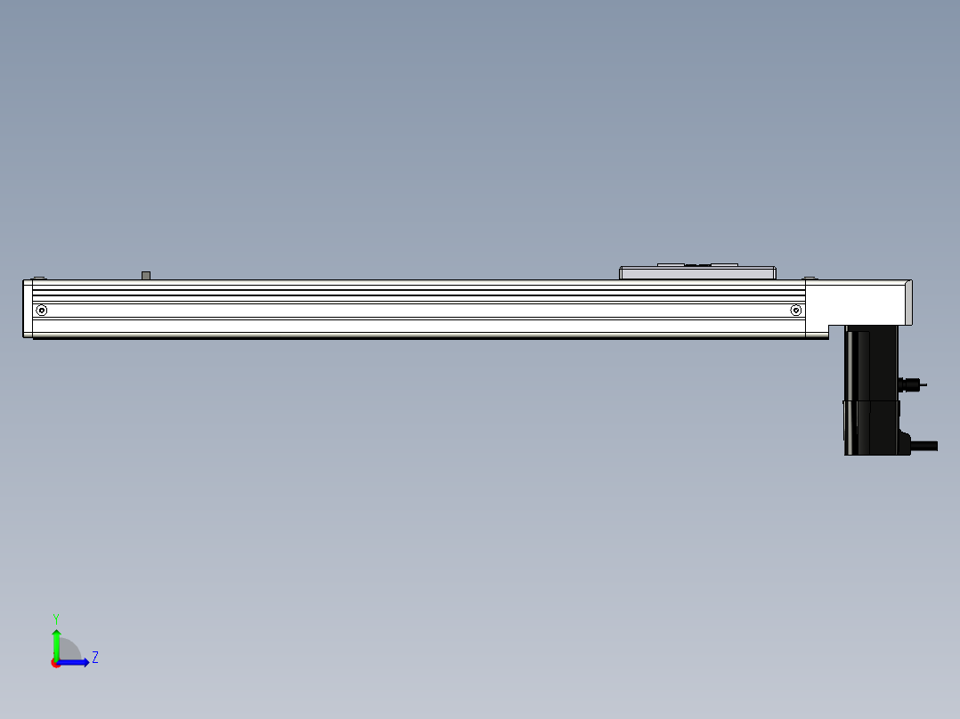 Toyo东佑达直线模组-ETB6-400-BM-M10左视图