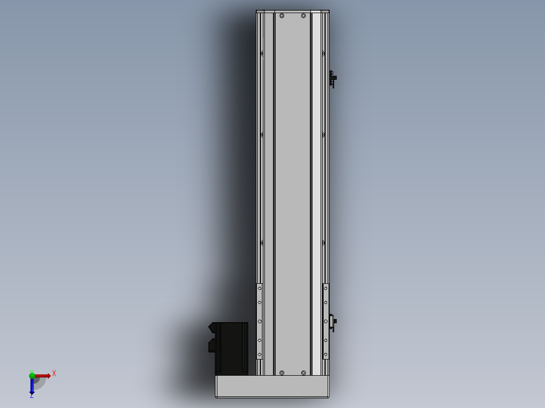 精密模组MY140-T10-450L-BR-P40B-C4-C俯视图