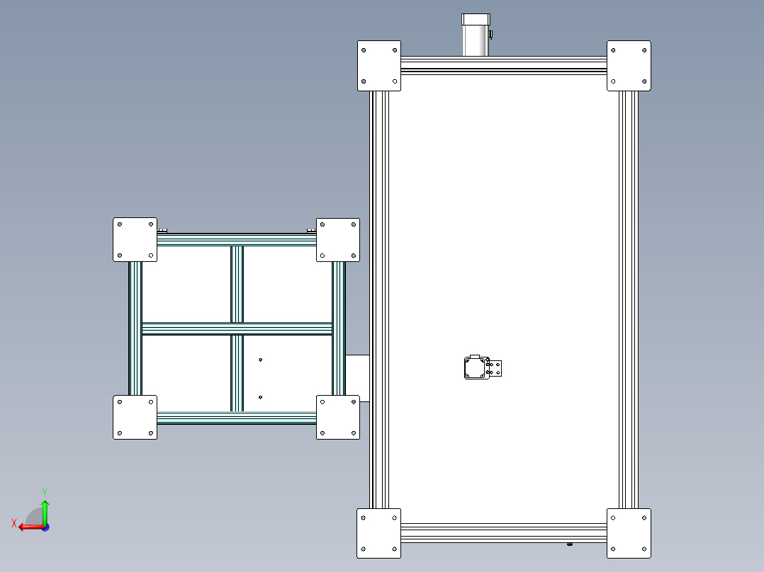 阀杆自动搬运压装焊接设备sw12可编辑后视图