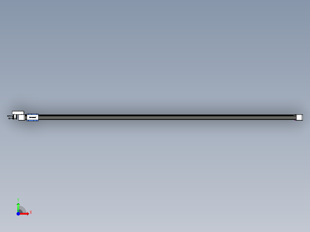 威洛博LB.GB同步带传动--欧规系列GB8-L96-S4000-BR-P40前视图