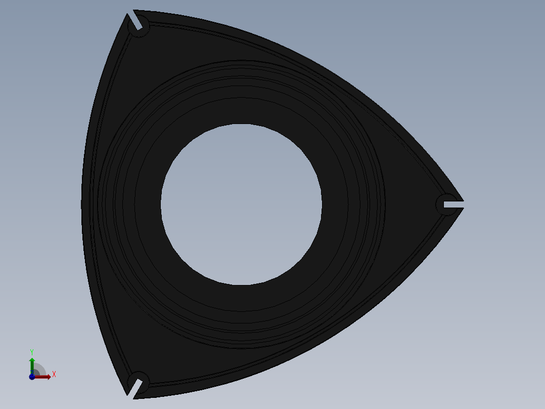 汪克尔旋转器前视图