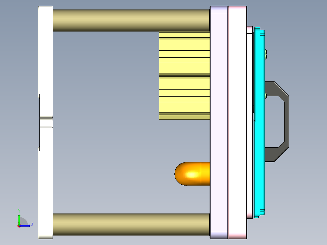 GX501-C-CNC1-1012左视图