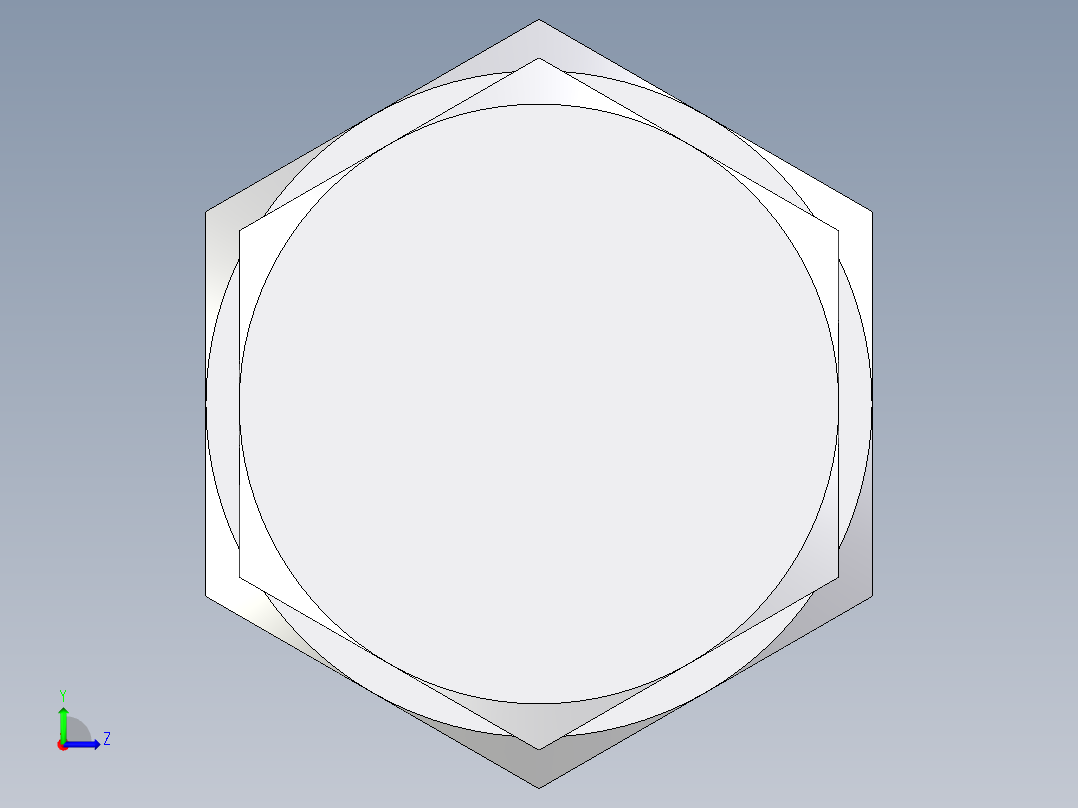 卡套式工业通用硬管接头EO_Blanking_plug_for_tube_ends_ROV16S71左视图