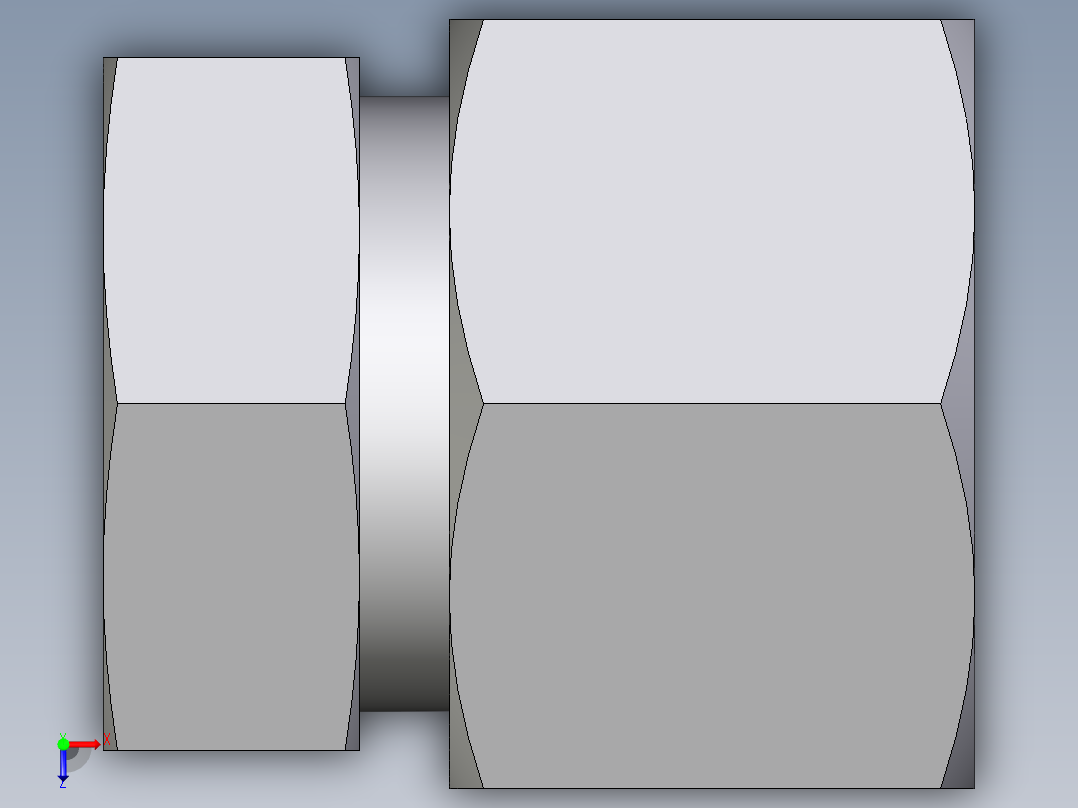 卡套式工业通用硬管接头EO_Blanking_plug_for_tube_ends_ROV16S71俯视图
