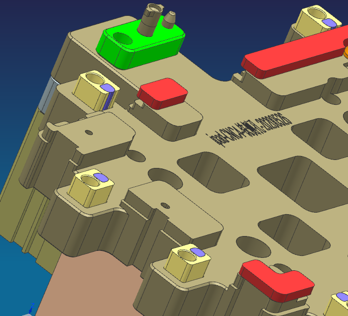IPAD外壳铣侧孔治具模型