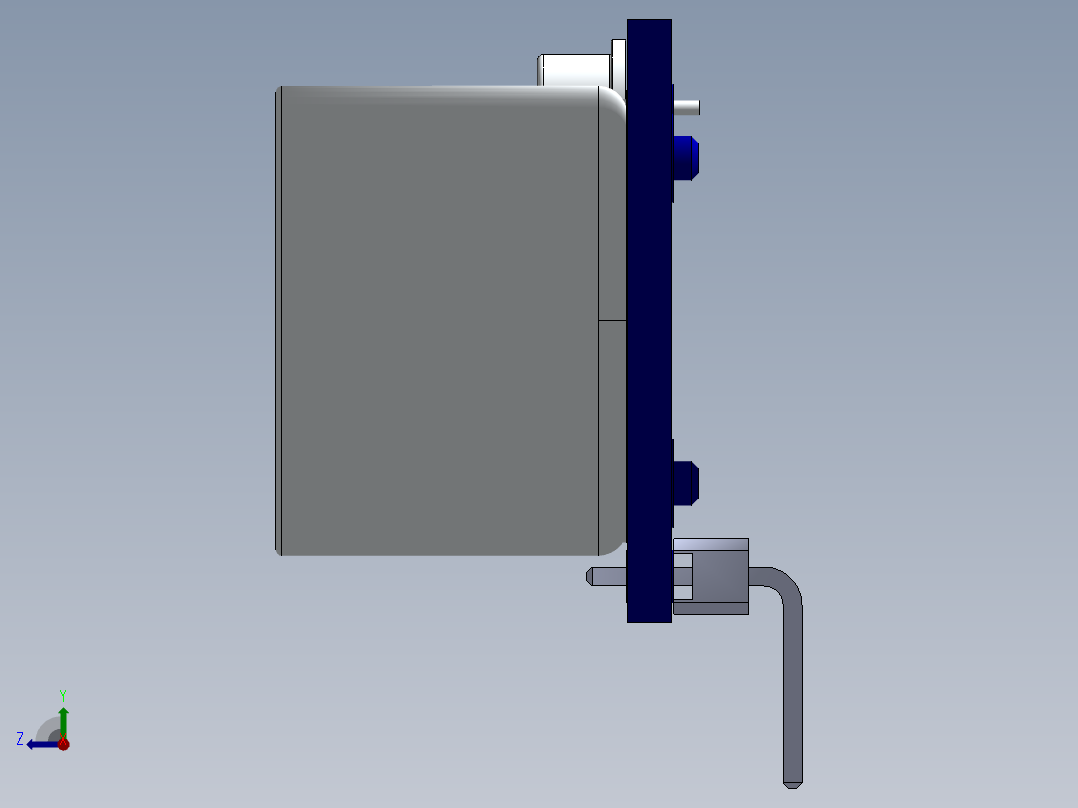 视觉传感器右视图