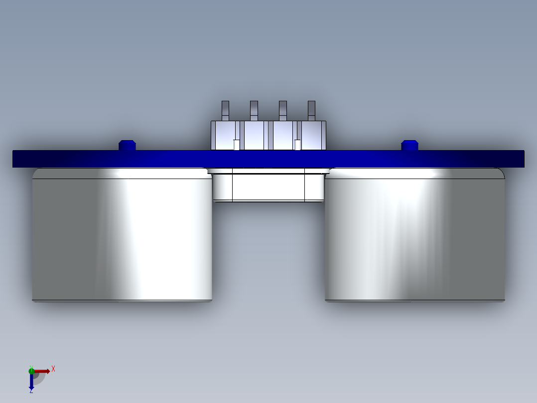 视觉传感器俯视图
