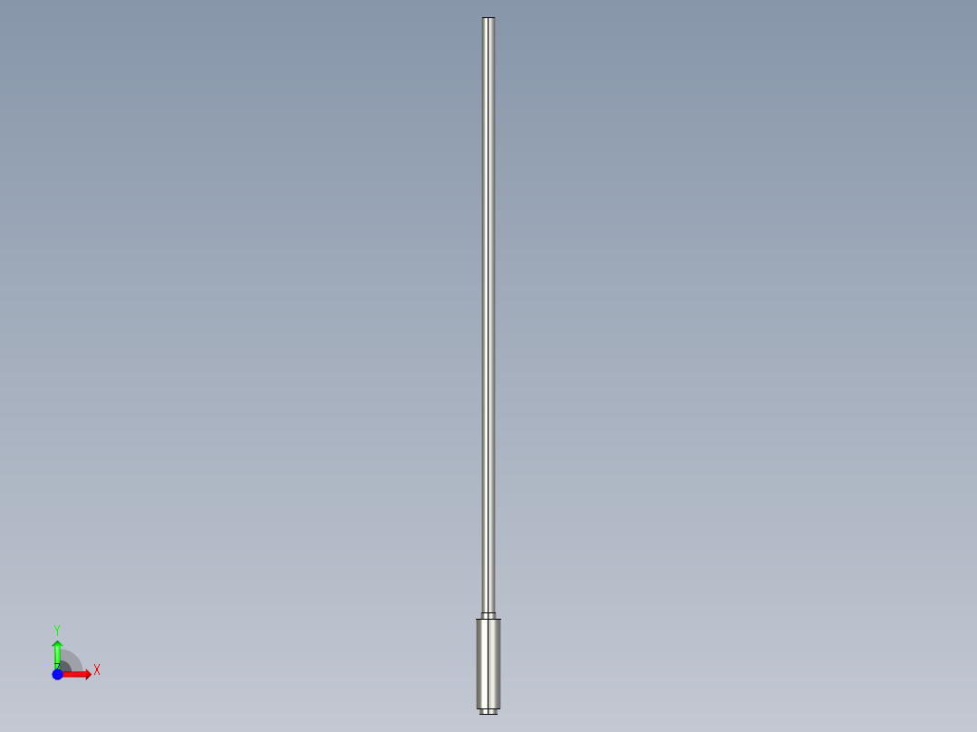 基恩士FU-88core_kc图纸模型前视图