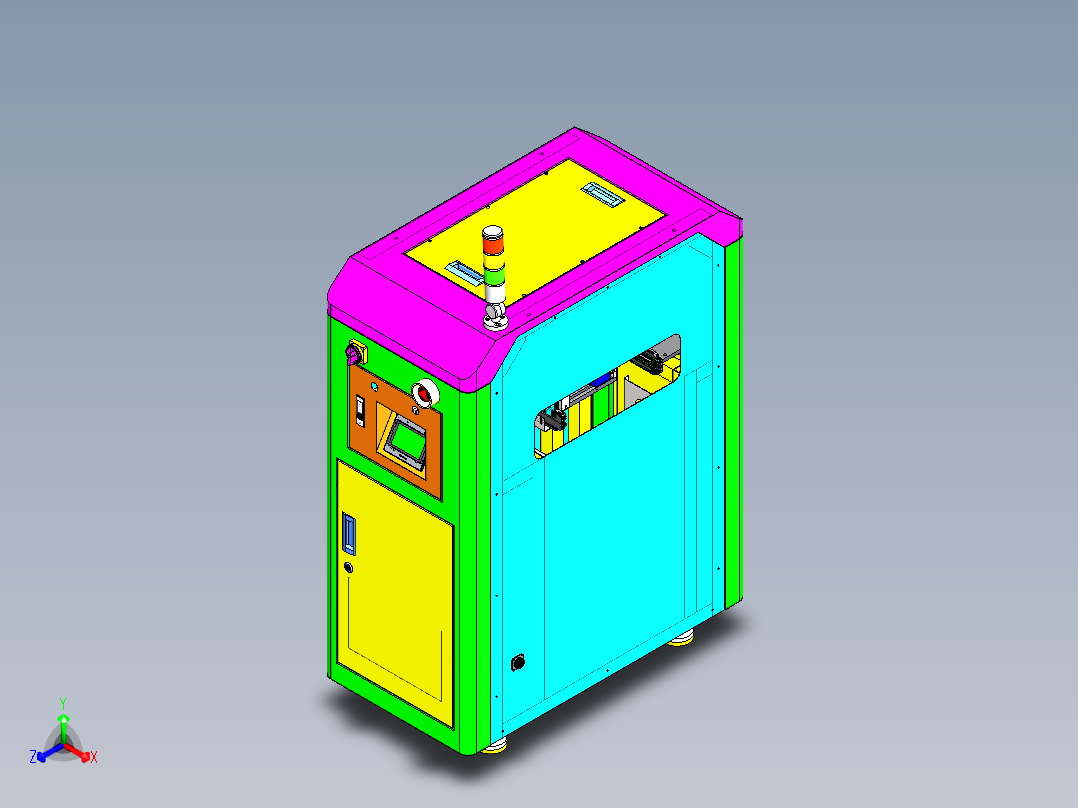 链条式PCB翻板机sw18可编辑