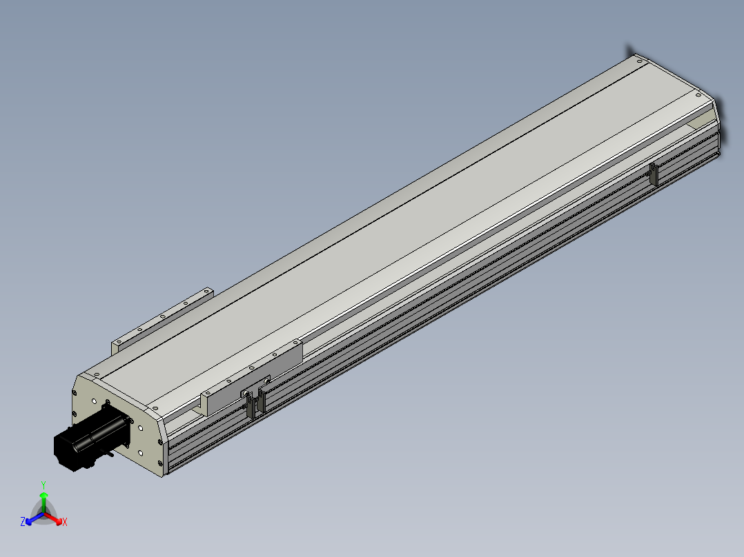 Toyo东佑达直线模组-ETH22-950-BC-400W正等轴测图