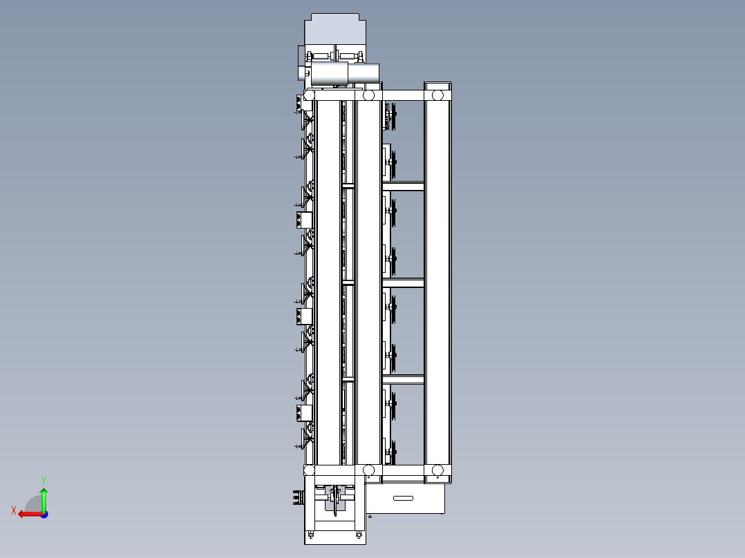 抛光机 表面处理后视图