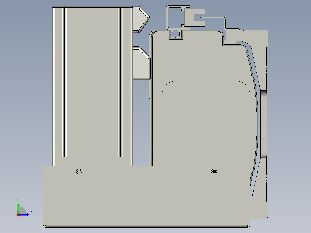 威洛博VBF14-S1300-BLD左视图