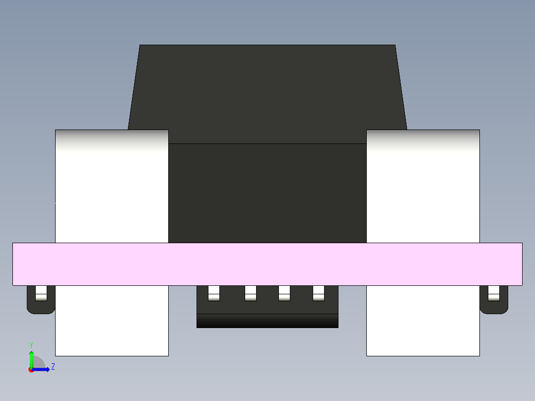 B3004408-arduino 电流传感器左视图