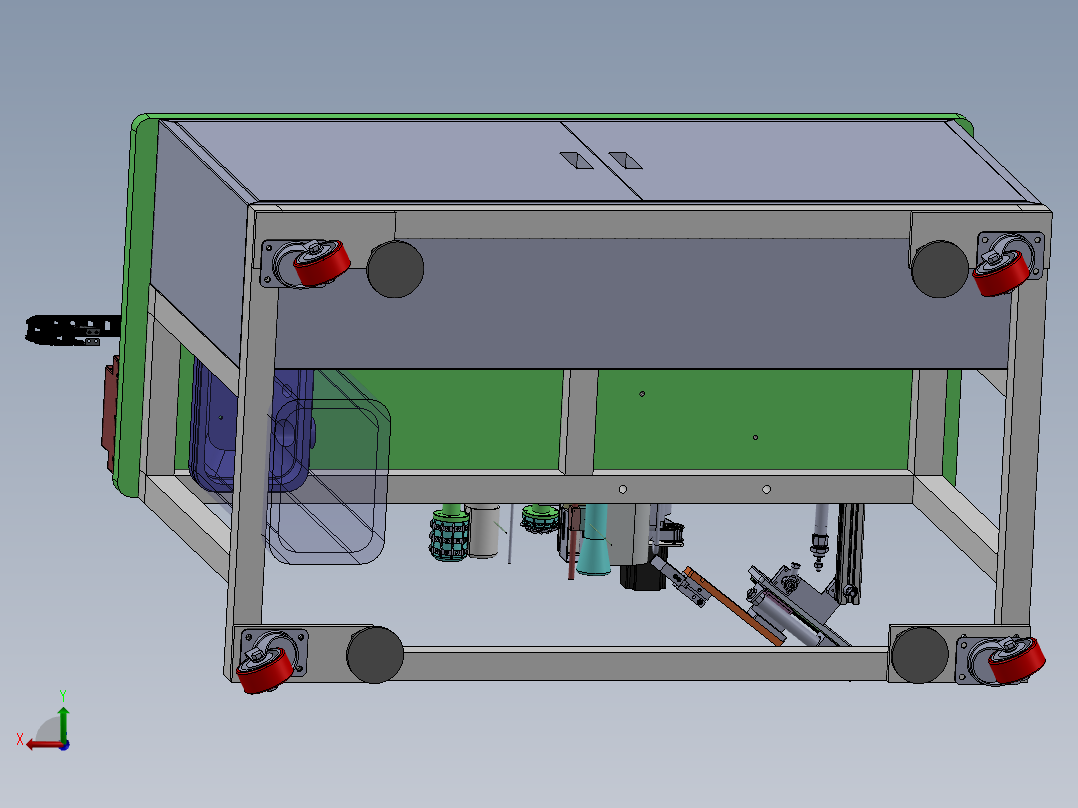 内裤松紧带绷缝机 sw18可编辑后视图