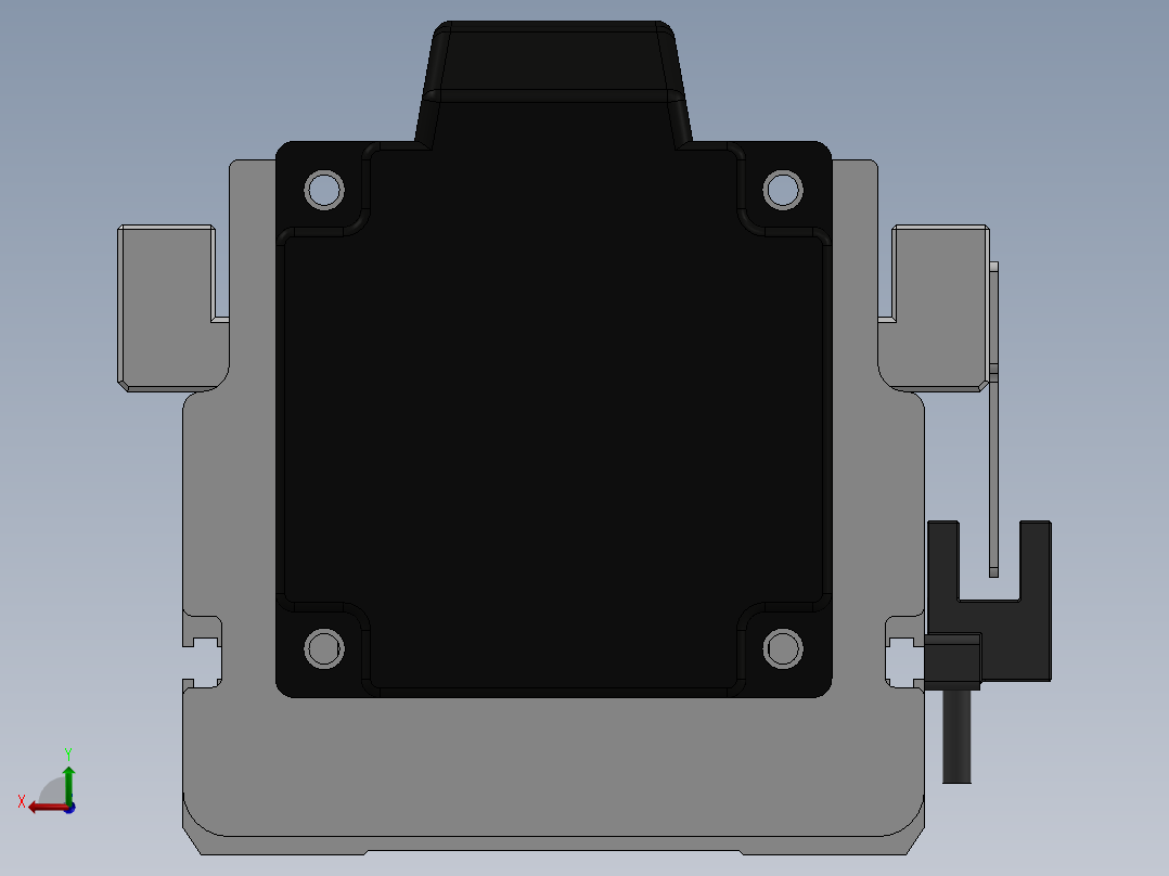 精密模组MY80D-T10-850L-BC-P20B-C4-C后视图