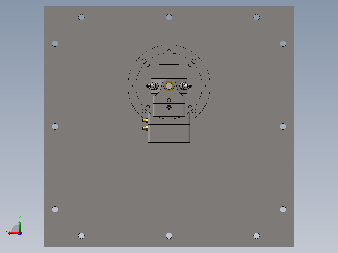 低NOx喷嘴混合燃烧器1381461==350后视图