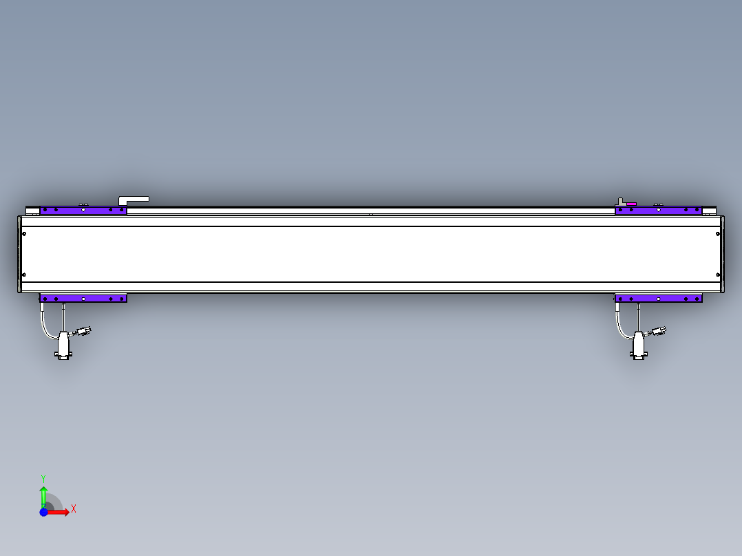 威洛博VL系列直线电机模组-2VL14S2-S850前视图