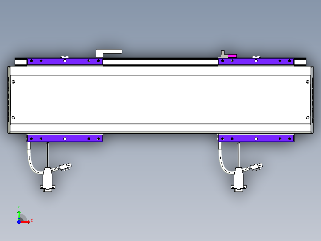 威洛博VL系列直线电机模组-2VL14S2-S200前视图