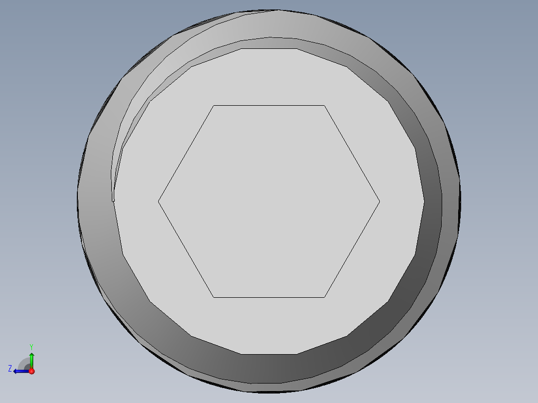 DIN 913-ISO 4026 固定螺钉-M10 L=40.SLDPRT右视图