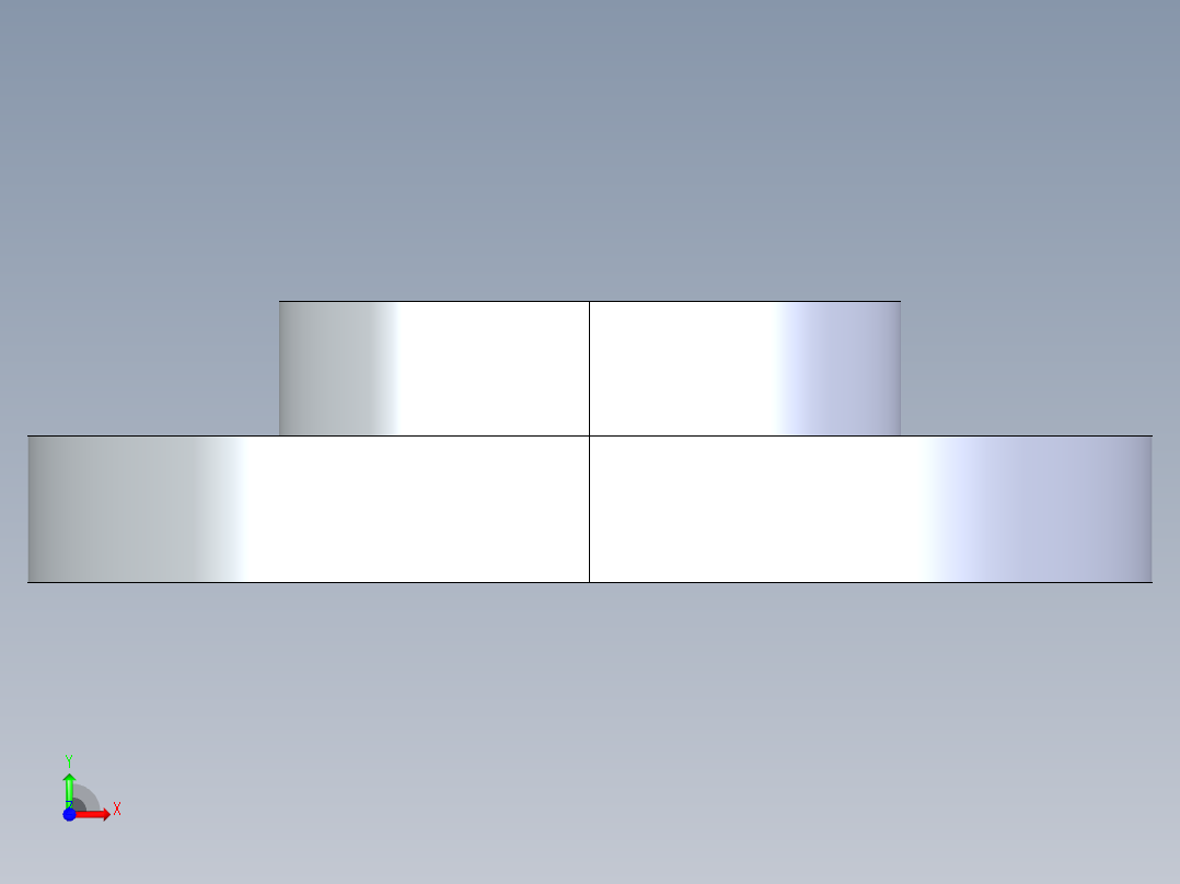 CPVC管件24-Sch80_Flange One-Piece_FPT_9852-030_3in前视图