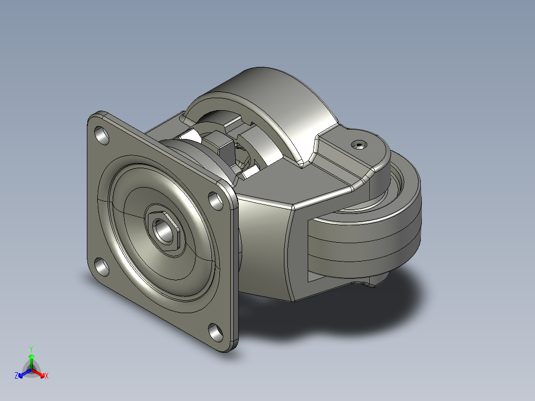 E部分 地面组件主视图