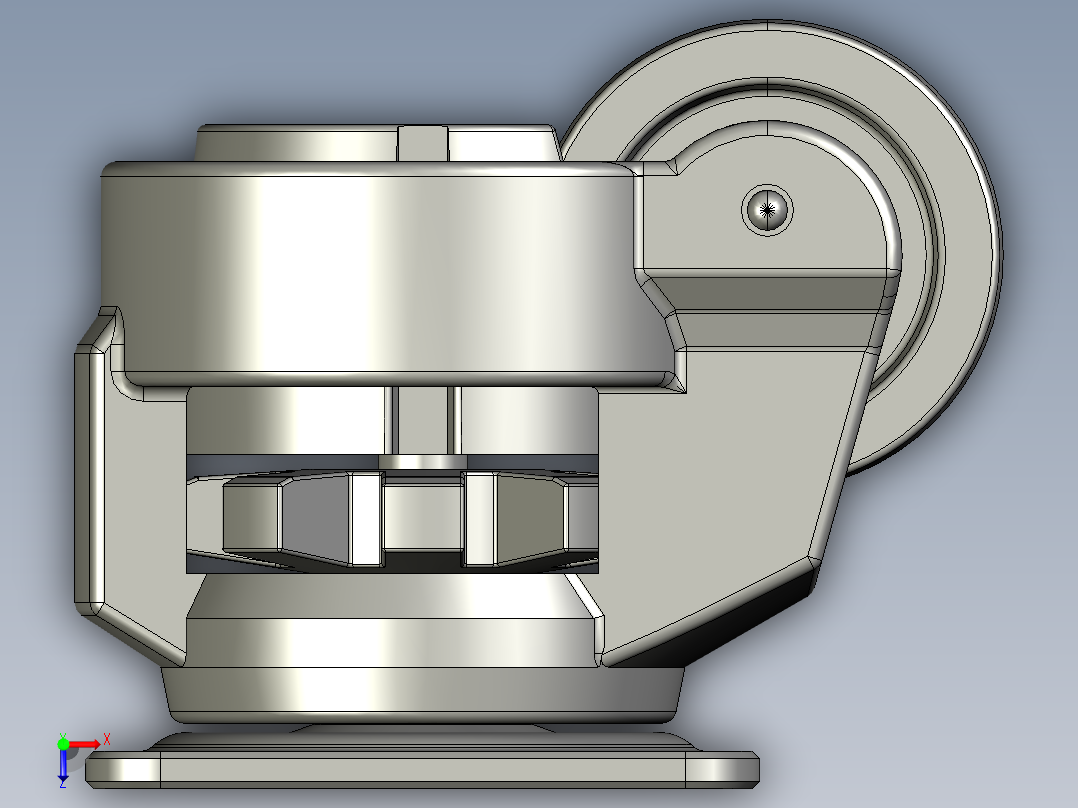 E部分 地面组件俯视图