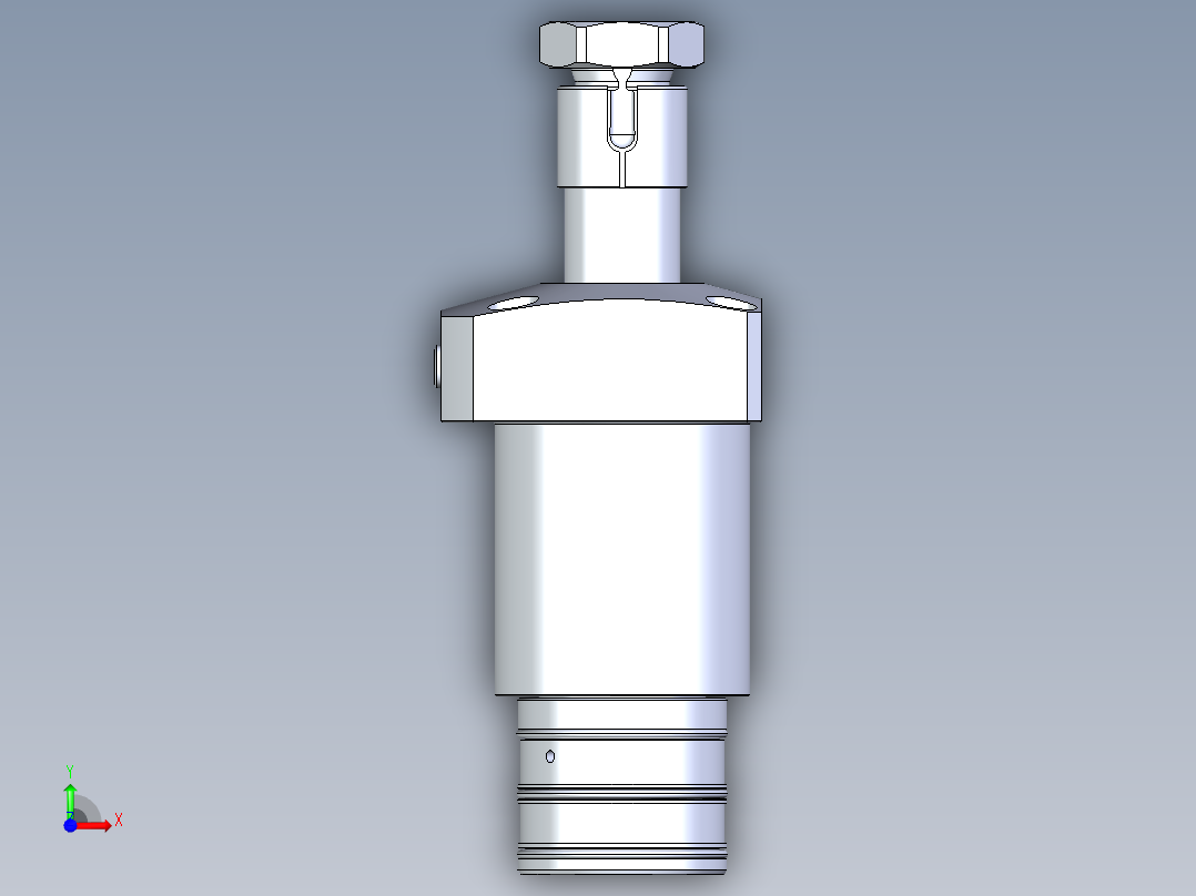 KOSMEKLHA0550-GRM多系列多零件图纸模型前视图