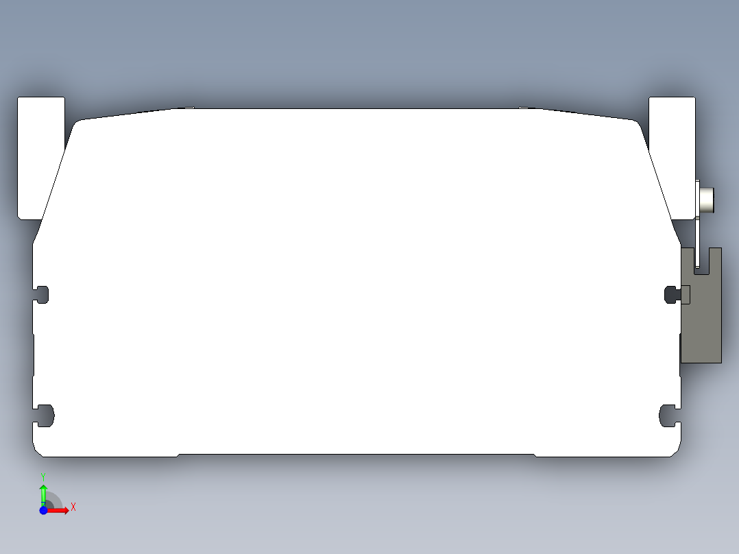 Toyo东佑达直线模组-ETH22-800-M-750W前视图