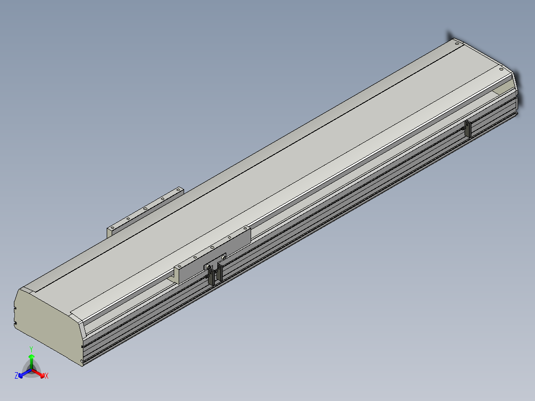 Toyo东佑达直线模组-ETH22-800-M-750W正等轴测图