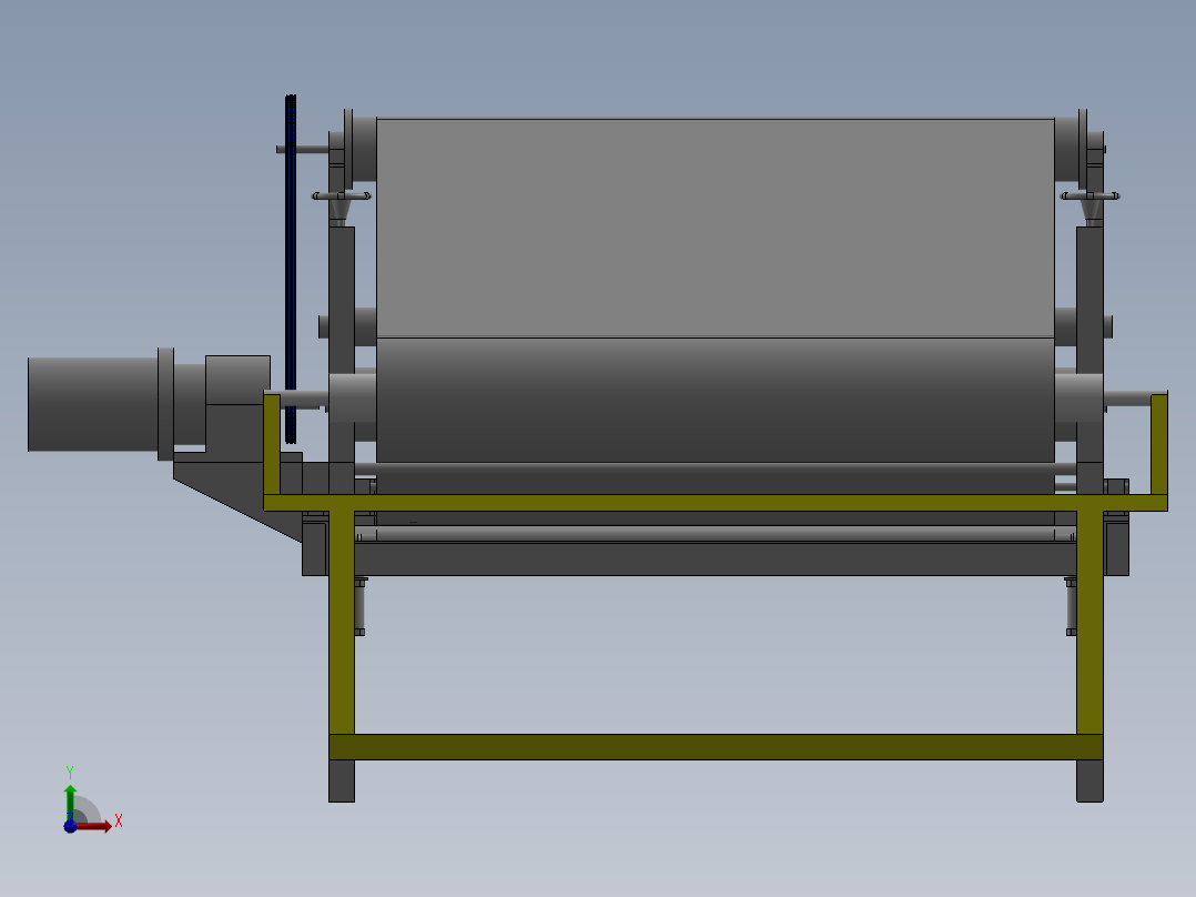 纸张切割机前视图