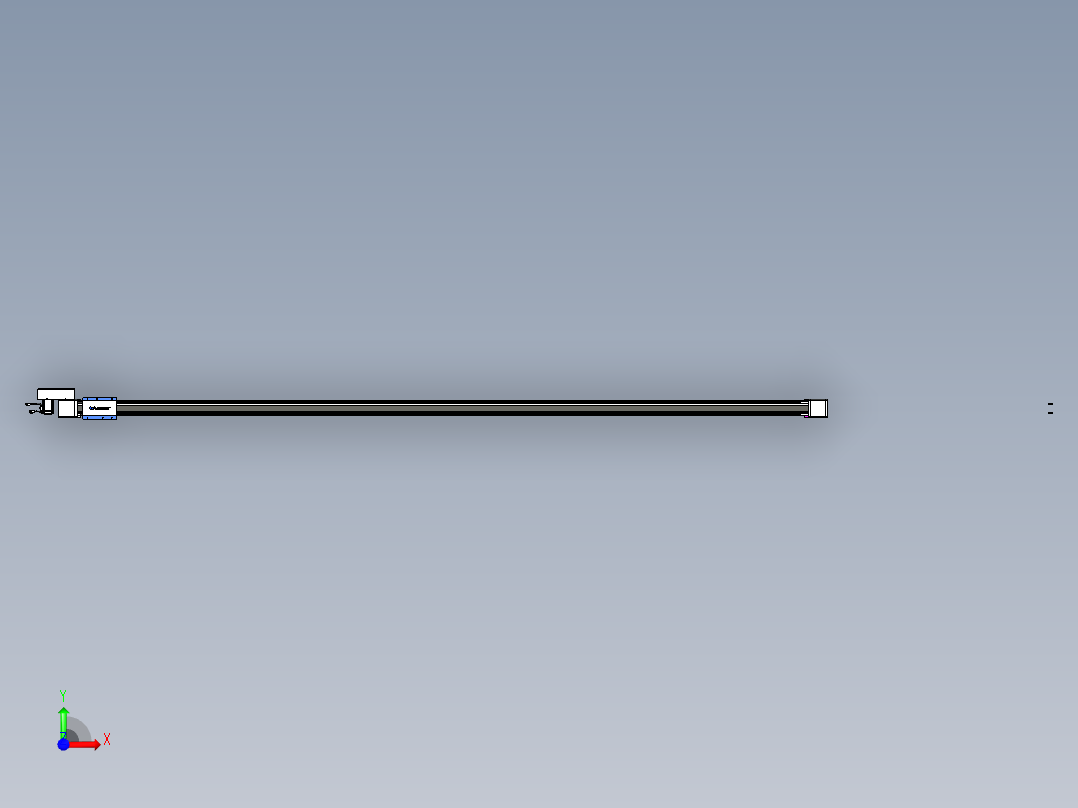 威洛博LB.GB同步带传动--欧规系列GB8-L96-S3650-BR-P75前视图