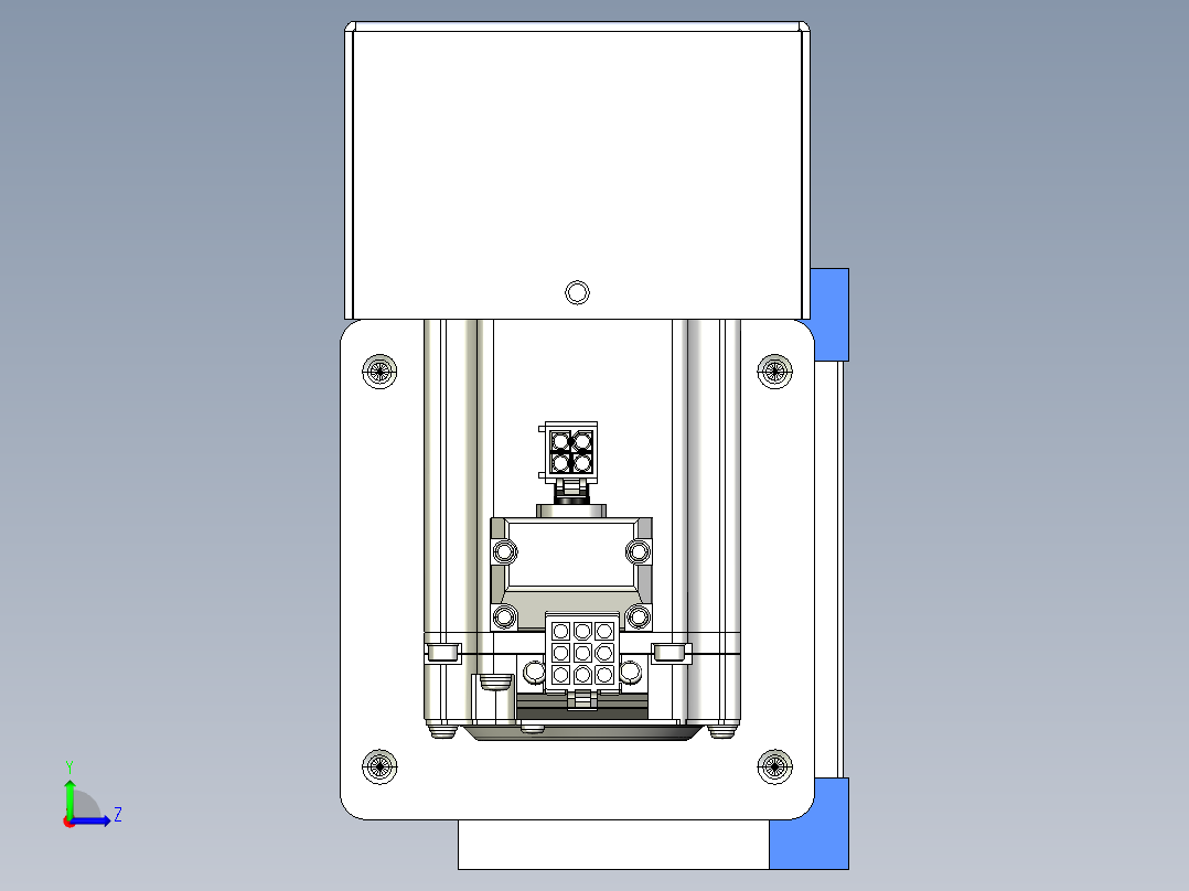 威洛博LB.GB同步带传动--欧规系列GB8-L96-S3650-BR-P75左视图