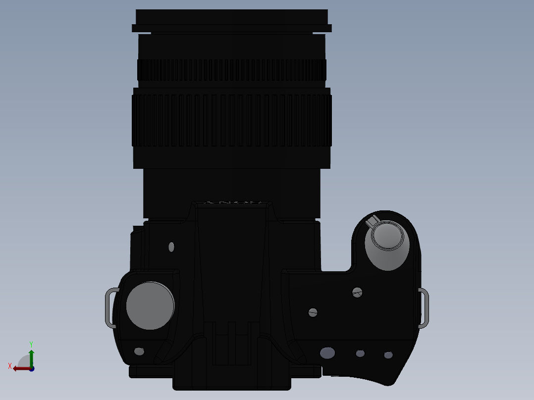 索尼相机后视图