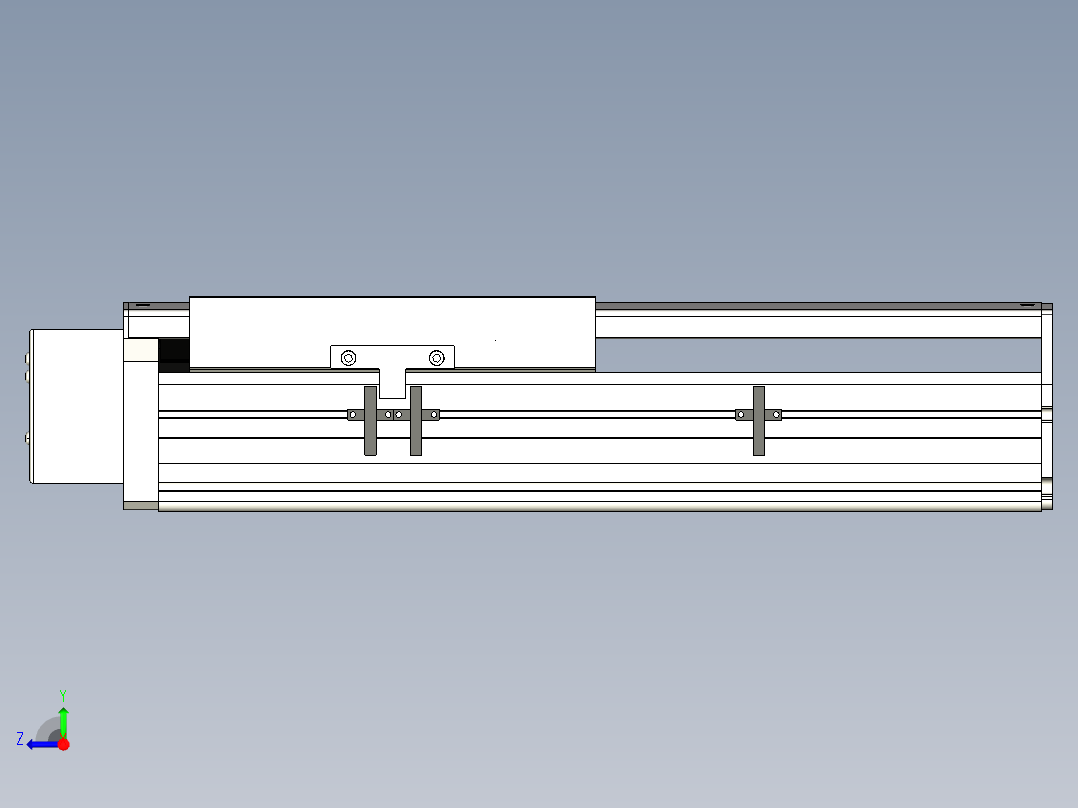 Toyo东佑达直线模组-ETH22-200-BR-750W右视图