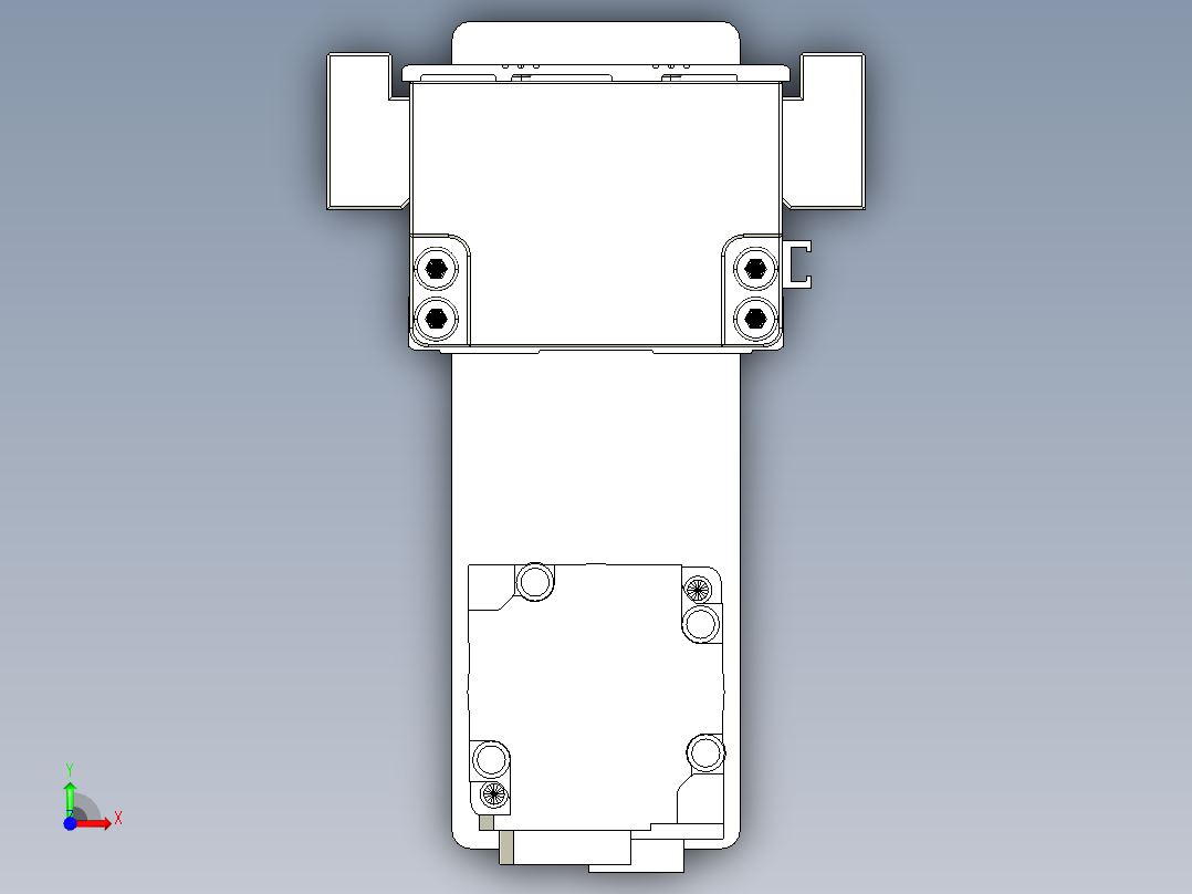 钢基模组-TPA-KNR-6005C-300A1-MP-H1S0前视图