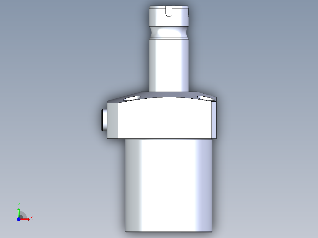 KOSMEKLHA0550-CL-F多系列多零件图纸模型前视图