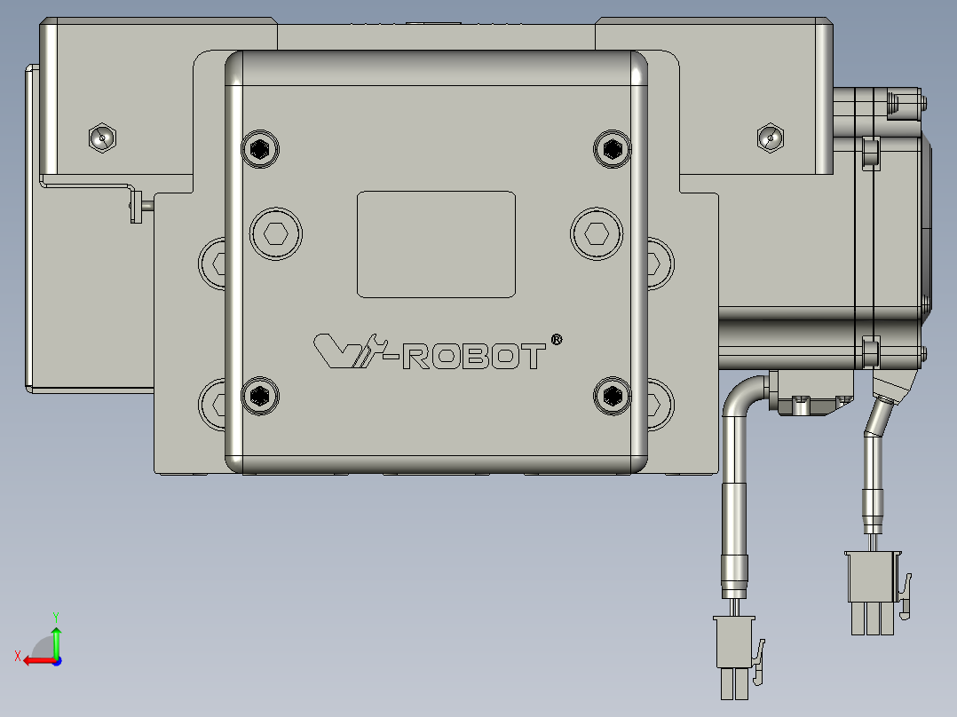 威洛博直线电机模组EB16-L208-S850-BL-ZP75-MS3-5K后视图
